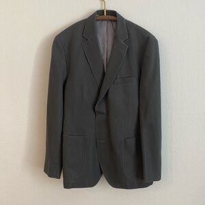 Kroon Men's Linen Blend Unstructured Blazer Suit - 42R